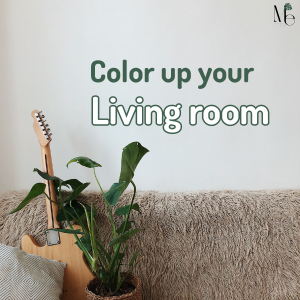 Color up your Living room
